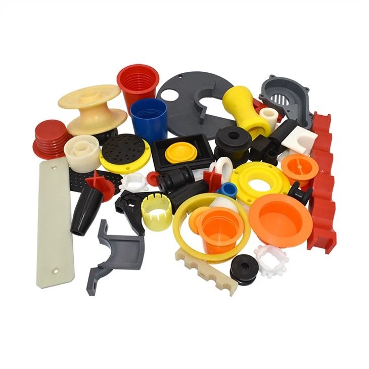 Red Injection Molded Plastic Parts